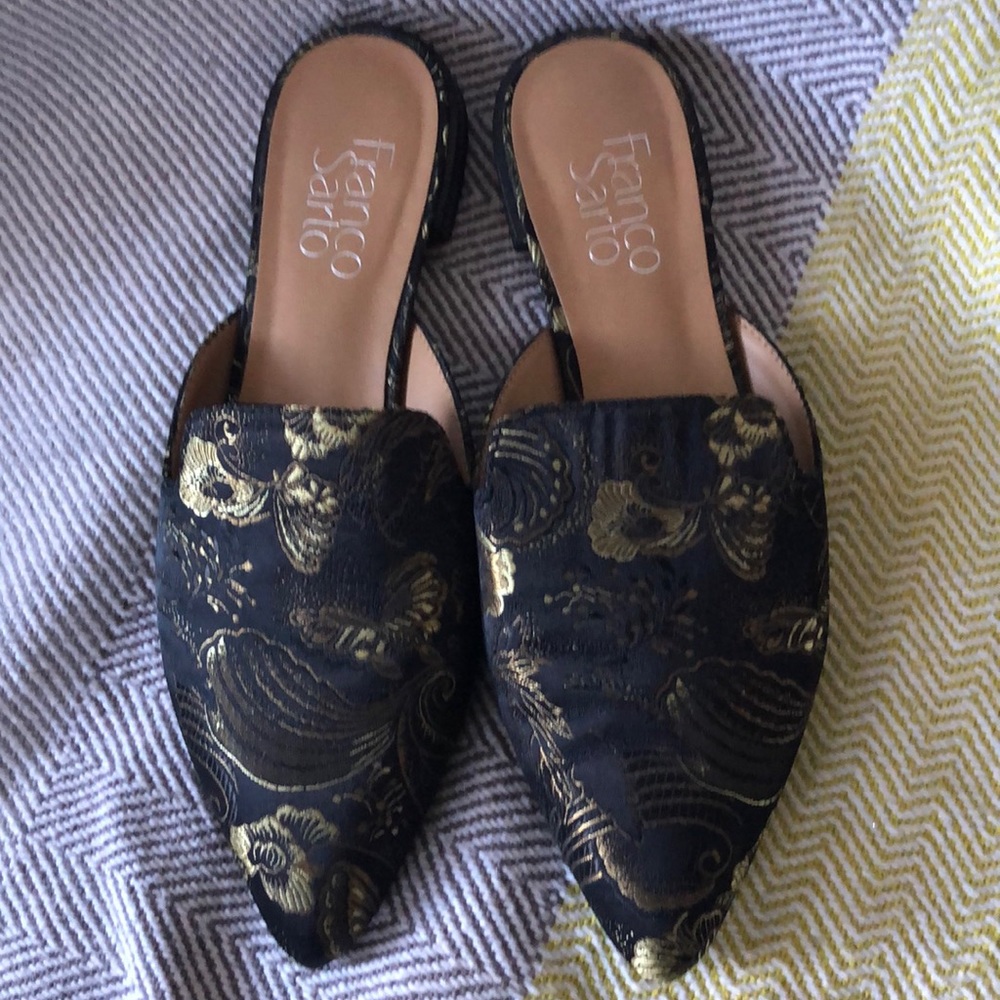 Franco Sarto Paisley Mules